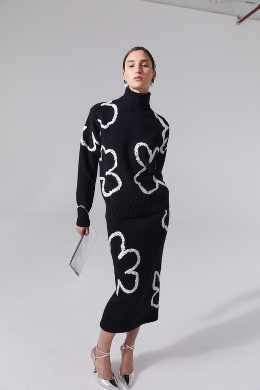 *VIRTUAL TRUNK SHOW - CHALET 2025 COLLECTION* Carolina Herrera Knit Midi Skirt