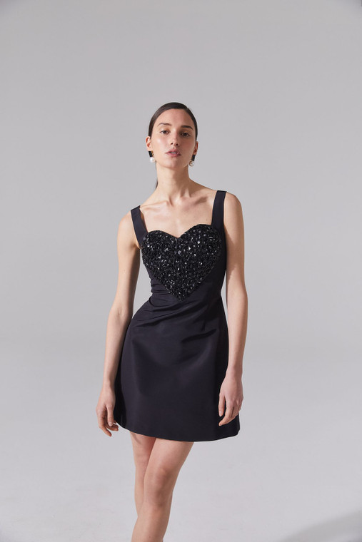 *VIRTUAL TRUNK SHOW - CHALET 2025 COLLECTION* Carolina Herrera Embellished Thin Strap Sweetheart Neck Dress