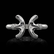 *SPECIAL ORDER* Hoorsenbuhs 18K Gold Revere Cuff with Diamonds