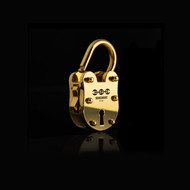 *SPECIAL ORDER* Hoorsenbuhs 18K Gold Lock Pendant (30mm)