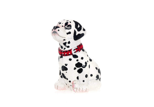 Judith Leiber Couture Puppy Lucky Crystal Dog Minaudiere Clutch