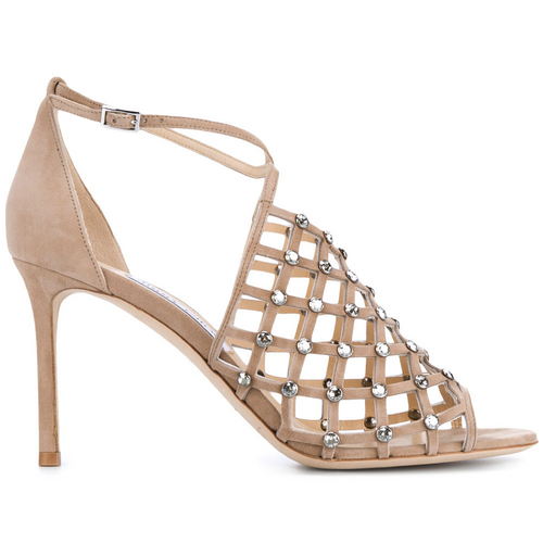 Jimmy Choo Donnie Nude Sandal