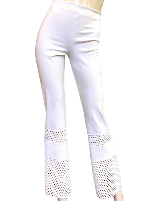 パンツ CHIARA BONI Women Straight Pants VENUSETTEHW 554 WHITE Venusette High Waisted Pants | Chiara Boni La Petite Robe®