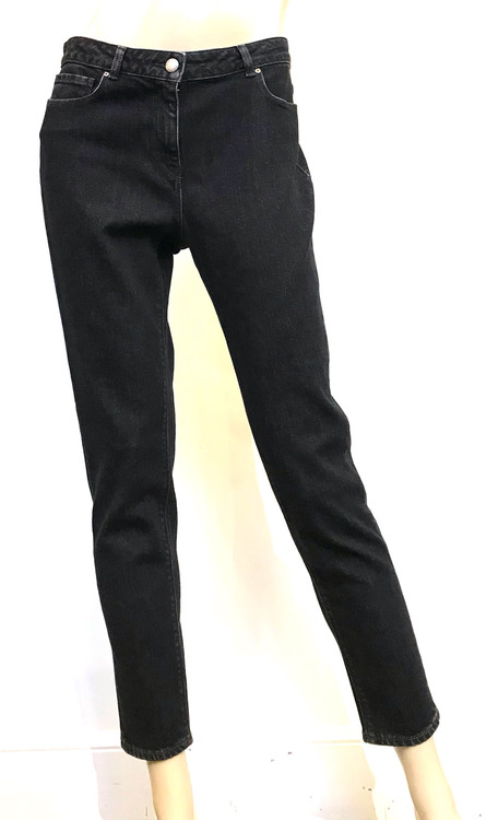 パンツ FABIANA FILIPPI Women Pants PAD129B942B821VRU Black Fabiana Filippi Slim Fit Jeans in Black