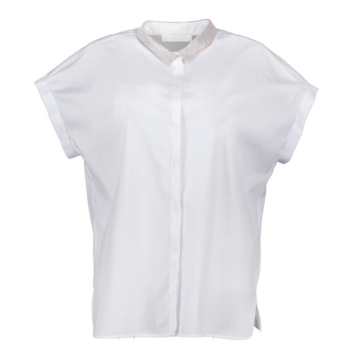 Tシャツ・カットソー FABIANA FILIPPI Women Tunic Tops TPD274F445 0000 H448 GREY Fabiana Filippi for Women - Shop New Arrivals on FARFETCH
