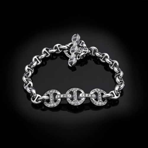 アクセサリー HOORSENBUHS SIRKEL BRACELET WITH DIAMOND HOORSENBUHS® | SIRKEL BRACELET WITH DIAMOND BRIDGES