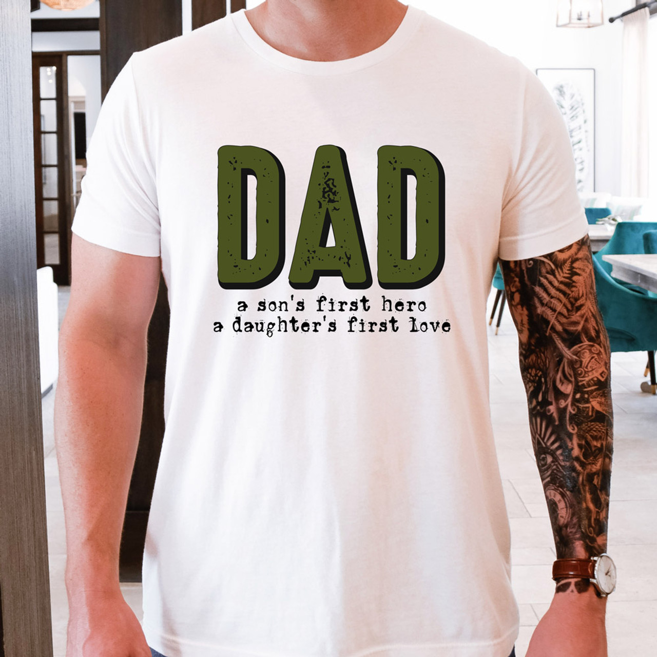 Like Father Like Daughter Sublimation Transfer Print, Ready To