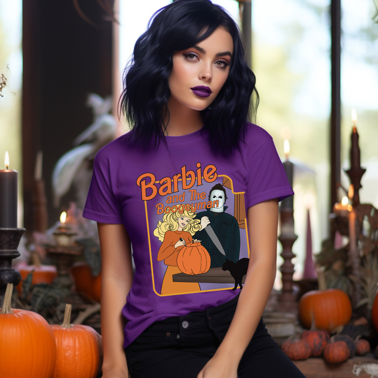 Sublimation Print Design Halloween Ready to Press Heat Transfer