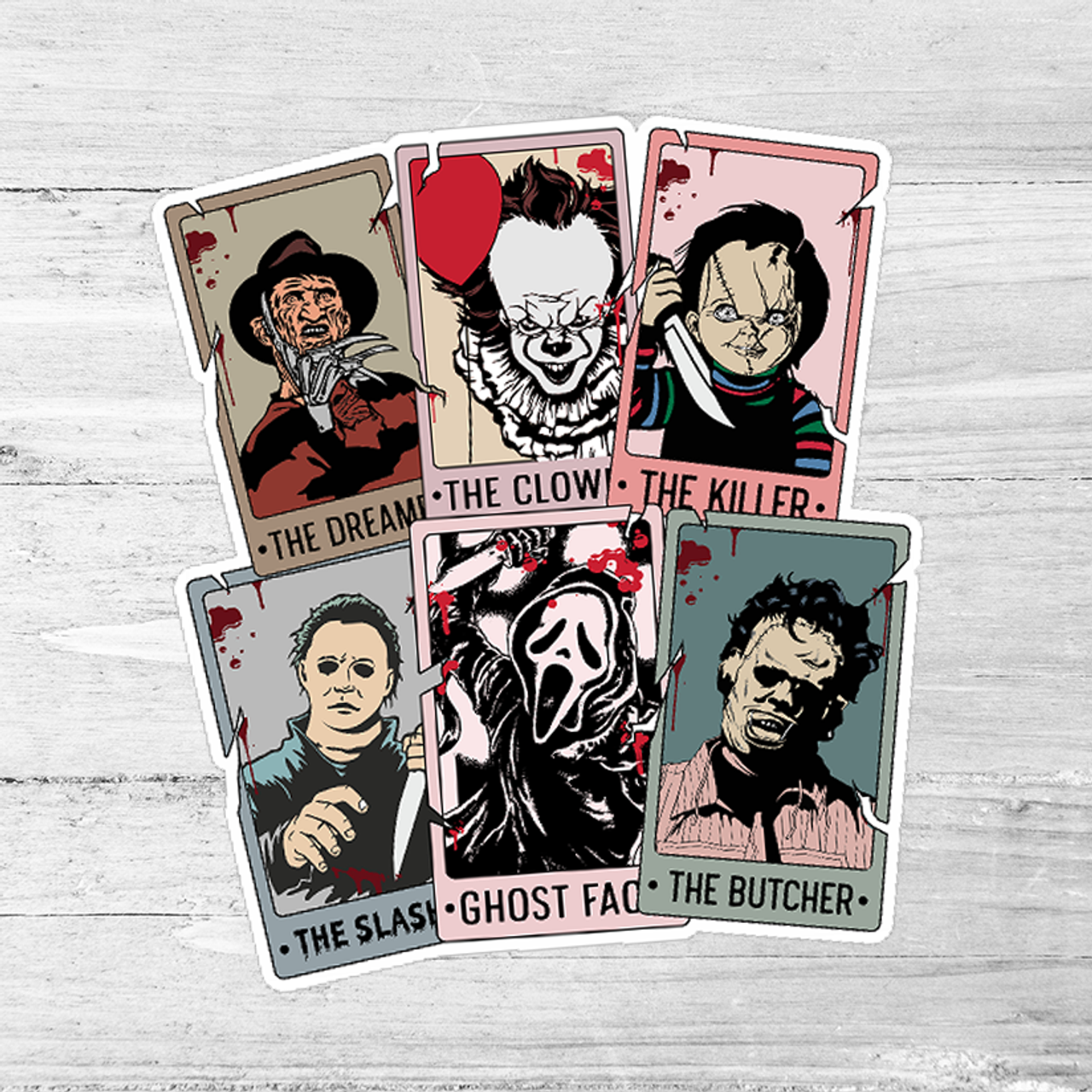Tarot card Stickers - Free halloween Stickers
