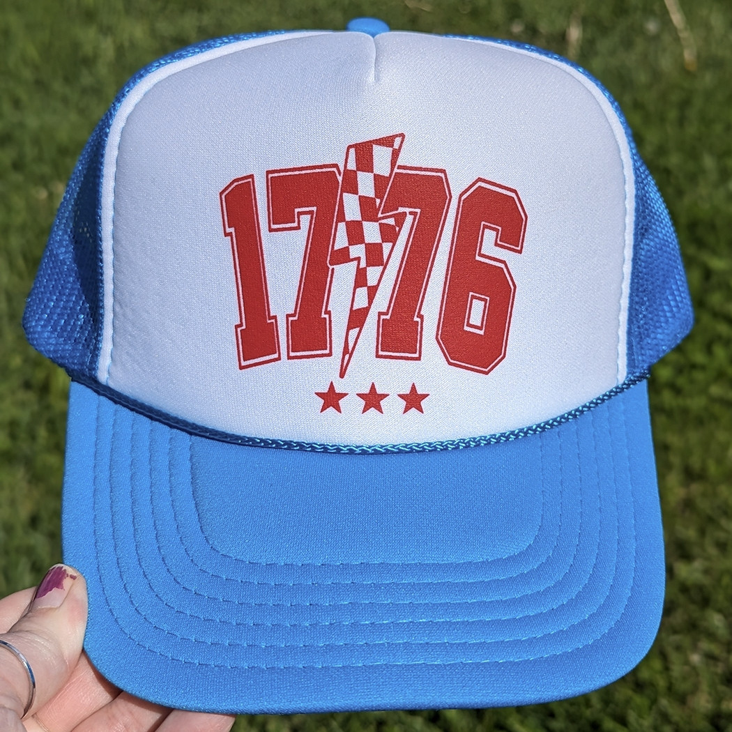 Hat Rack 1776 1776 HAT/POCKET Screen Print Transfer