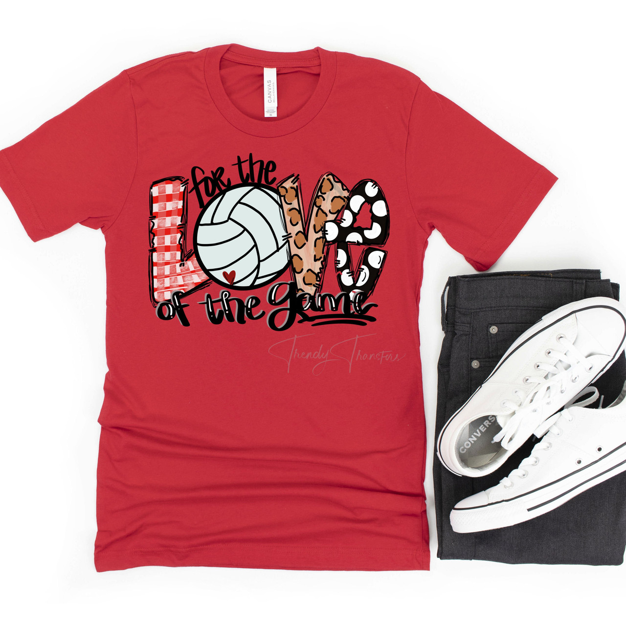 For The Love of the Game Volleyball Screen Print Heat Transfer - Trendy ...