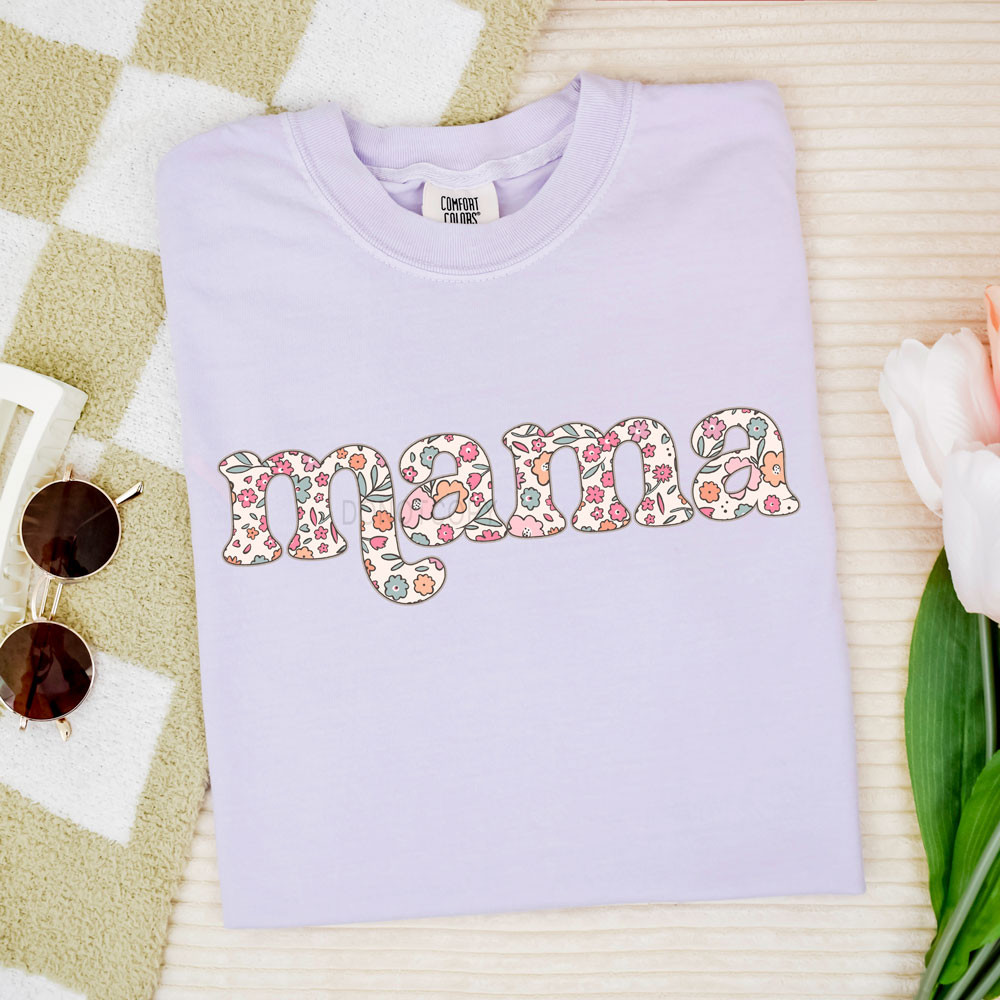 Floral Mama DTF Heat Transfer