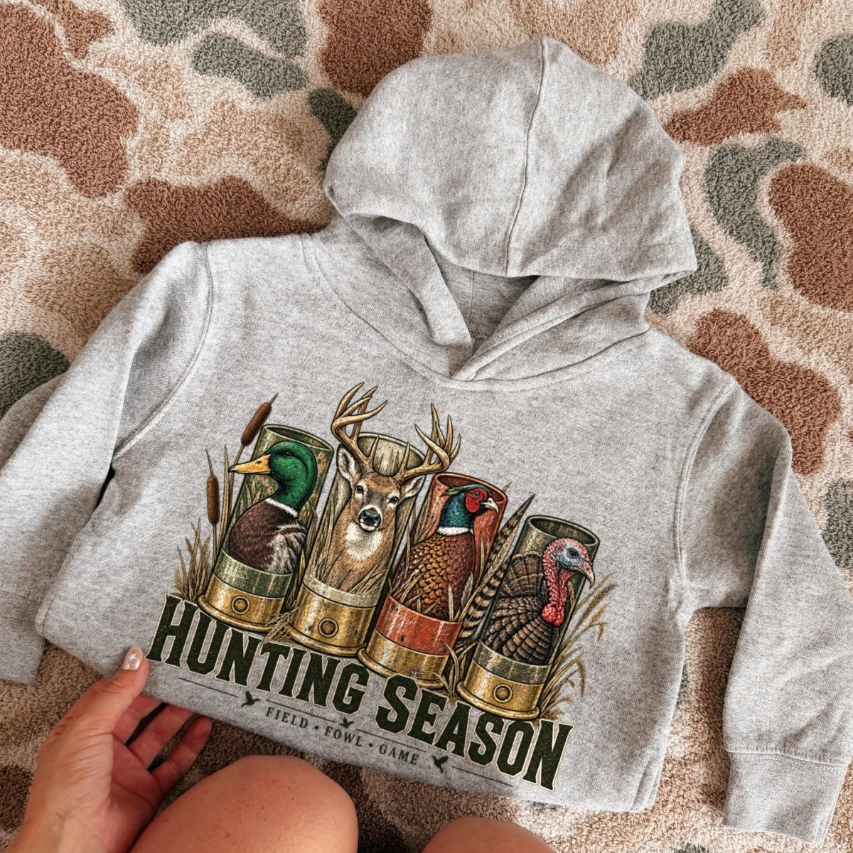 Transfer Design Sticker Hunting Season DTF Transfer | Field, Fowl & Game Design