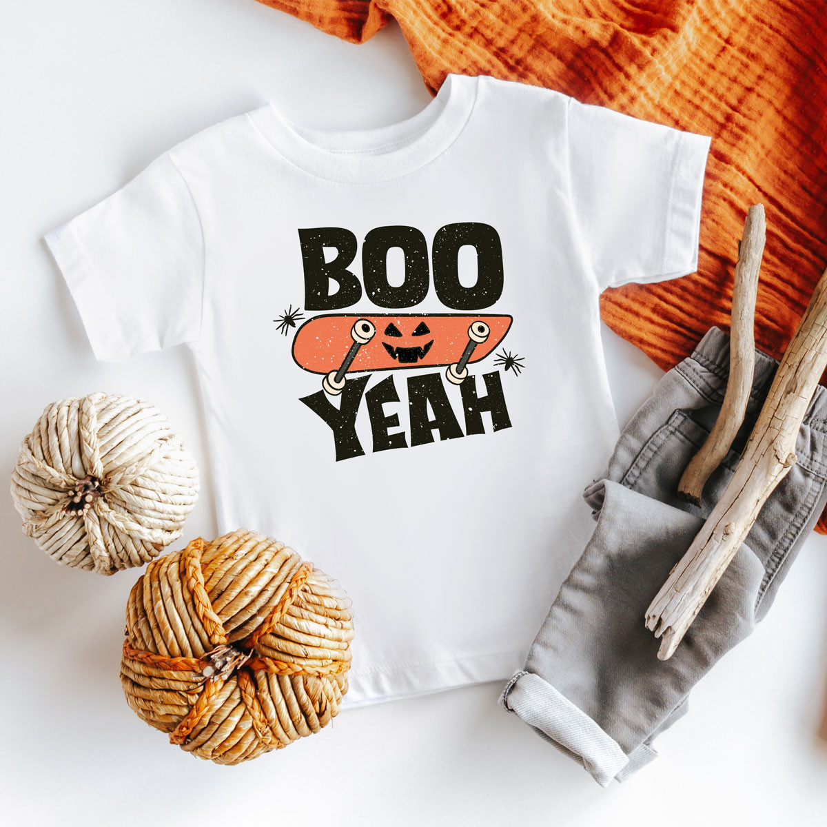 Boo Yeah Skateboard Direct To Film Transfer