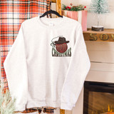 Howdy Christmas HAT/POCKET Screen Print Heat Transfer