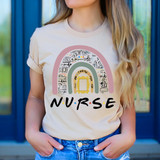 Nurse I'll Be There For You DTF Heat Transfer