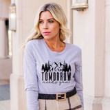 Tomorrow Needs You BLACK DTF Heat Transfer