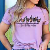 I Love Little Peckers DTF Heat Transfer