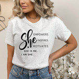 She Is Me I Am Her DTF Heat Transfer