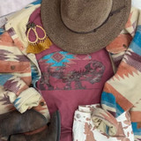 Aztec Buffalo Screen Print Heat Transfer