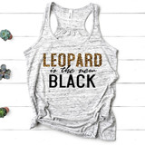 Leopard Is The New Black Sublimation Transfer