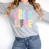 Creek Life Lightening Bolt DTF Heat Transfer