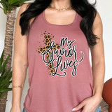 My Savior Lives DTF Heat Transfer