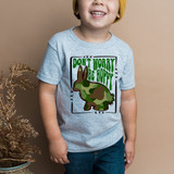 Don't Worry Be Hoppy Camo DTF Heat Transfer