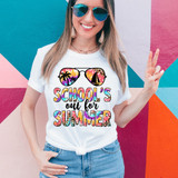 School's Out For Summer Sunglasses DTF Heat Transfer