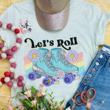 Let's Roll Screen Print Heat Transfer