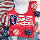 Large USA Chenille Patch