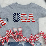 Small USA Chenille Patch