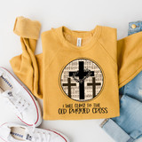 I Will Cling To The Old Rugged Cross DTF Heat Transfer