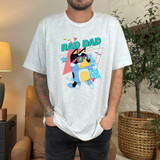 Rad Dad Blue Dog DTF Heat Transfer