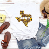 Texas Leopard and Sunflower with Home Sublimation Transfer