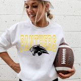 Panthers Gold DTF Heat Transfer