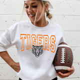 Tigers Orange DTF Heat Transfer