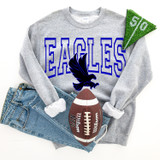 Eagles Blue DTF Heat Transfer