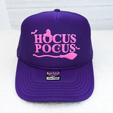Hocus Pocus PUFF Hat/Pocket Screen Print Heat Transfer