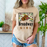 Broadway Girl Floral DTF Heat Transfer