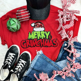 Merry Grinchmas Chenille Patch