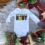 Green Guy Baby *Faux CHENILLE Effect* DTF Heat Transfer