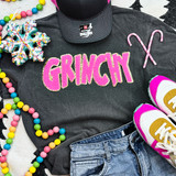 PINK Grinchy Chenille Patch
