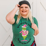 Bougie On The Outside PINK DTF Heat Transfer