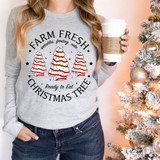 Farm Fresh Christmas Tree DTF Heat Transfer
