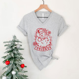 Red Santa DTF Heat Transfer