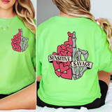 Sensitive Savage DTF Heat Transfer