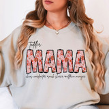 Toddler Mama Valentine Floral DTF Heat Transfer