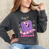 Retro Bookworm DTF Heat Transfer