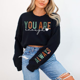 You Are Enough WHITE SET DTF Heat Transfer